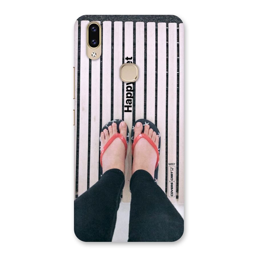 Happy Feet Back Case for Vivo V9 Youth
