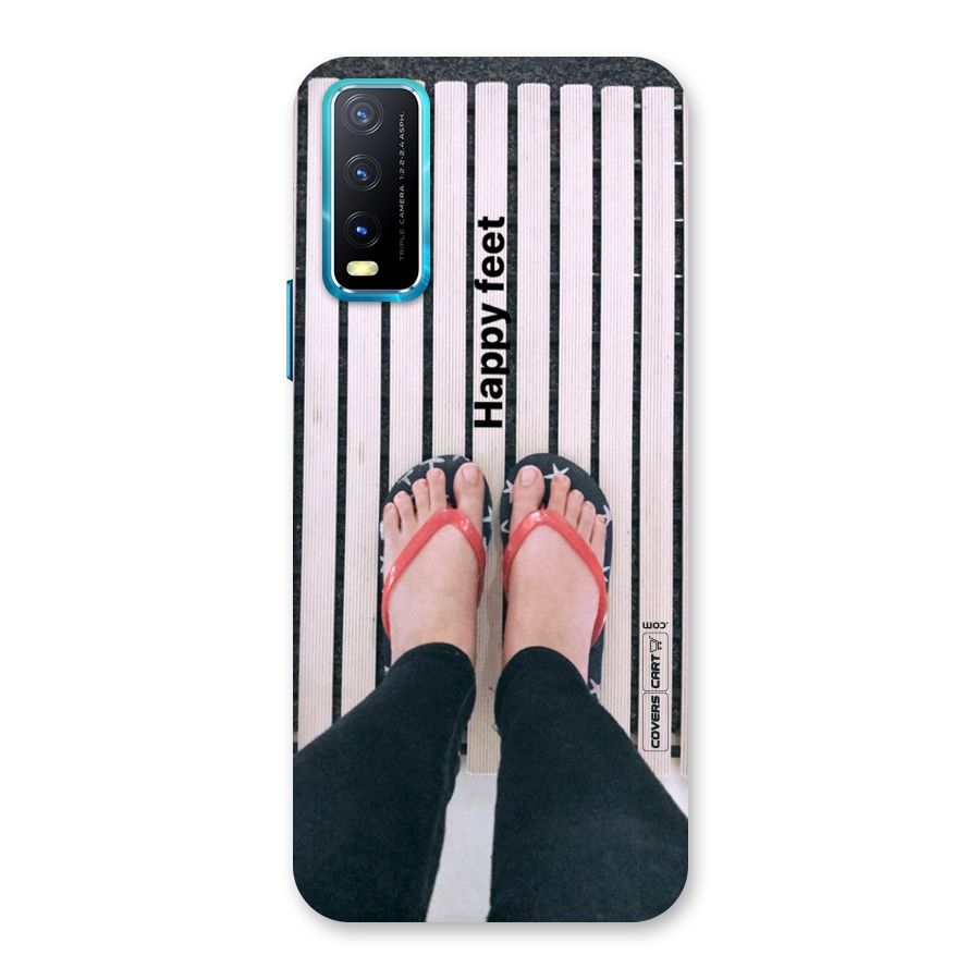 Happy Feet Back Case for Vivo Y20