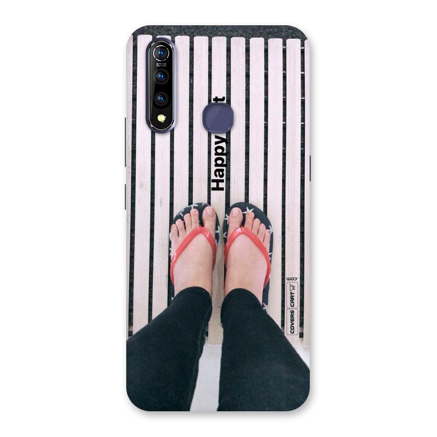 Happy Feet Back Case for Vivo Z1 Pro