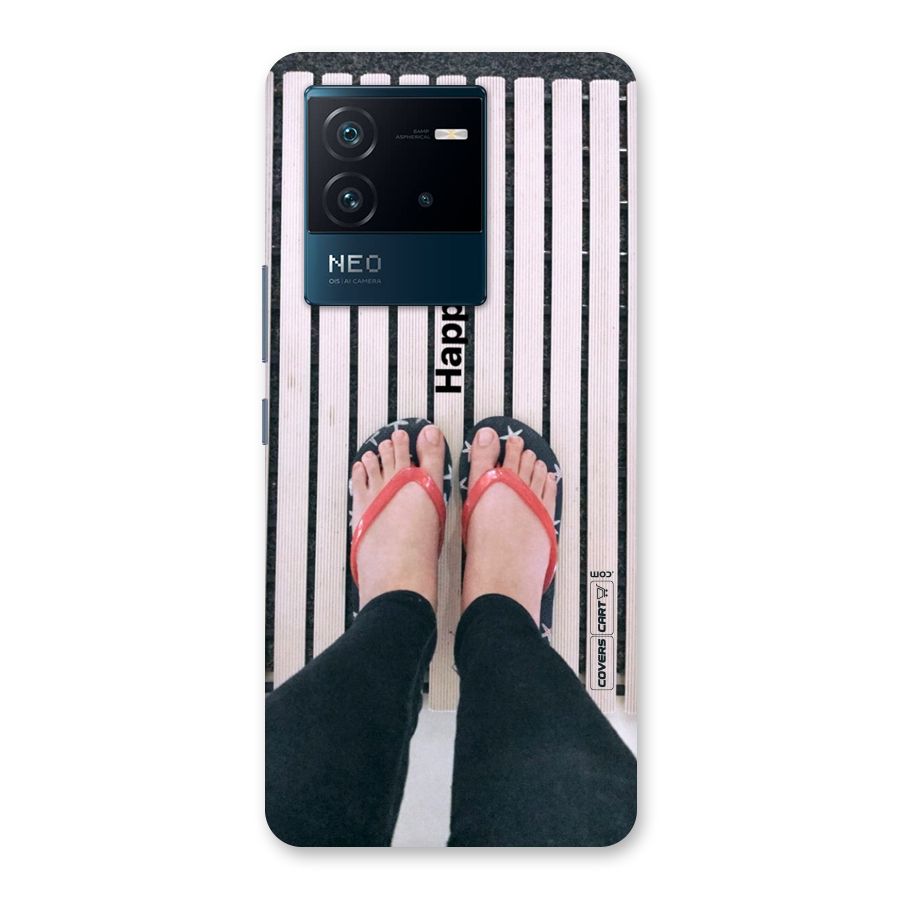 Happy Feet Back Case for Vivo iQOO Neo 6 5G
