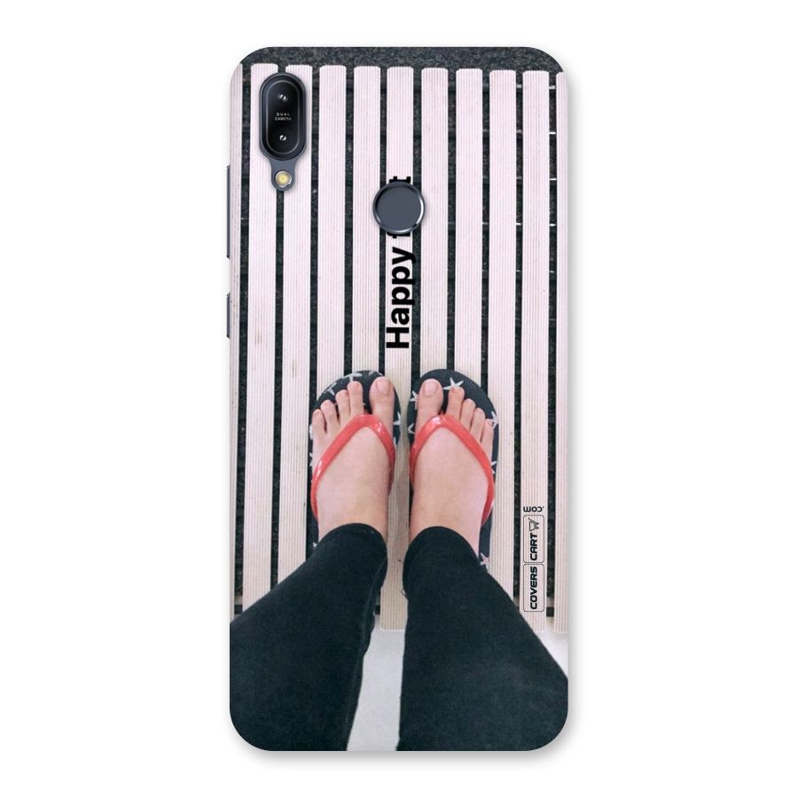 Happy Feet Back Case for Zenfone Max M2