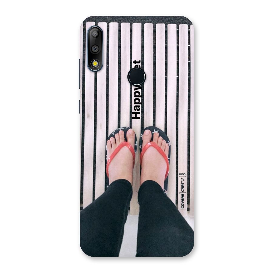 Happy Feet Back Case for Zenfone Max Pro M2