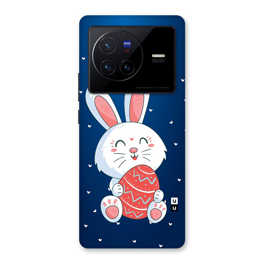 Happy Festive Bunny Back Case for Vivo X80