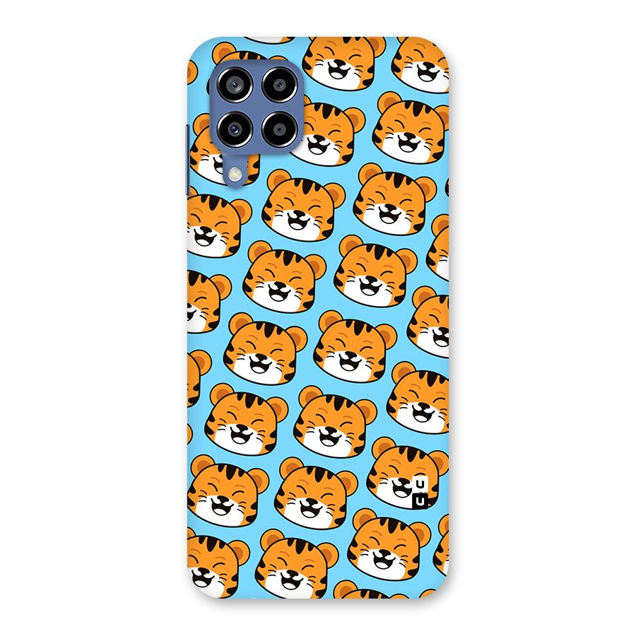 Happy Kitten Pattern Back Case for Galaxy M53 5G