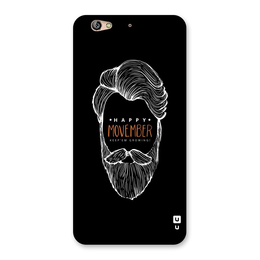 Happy Movember Black Back Case for Gionee S6