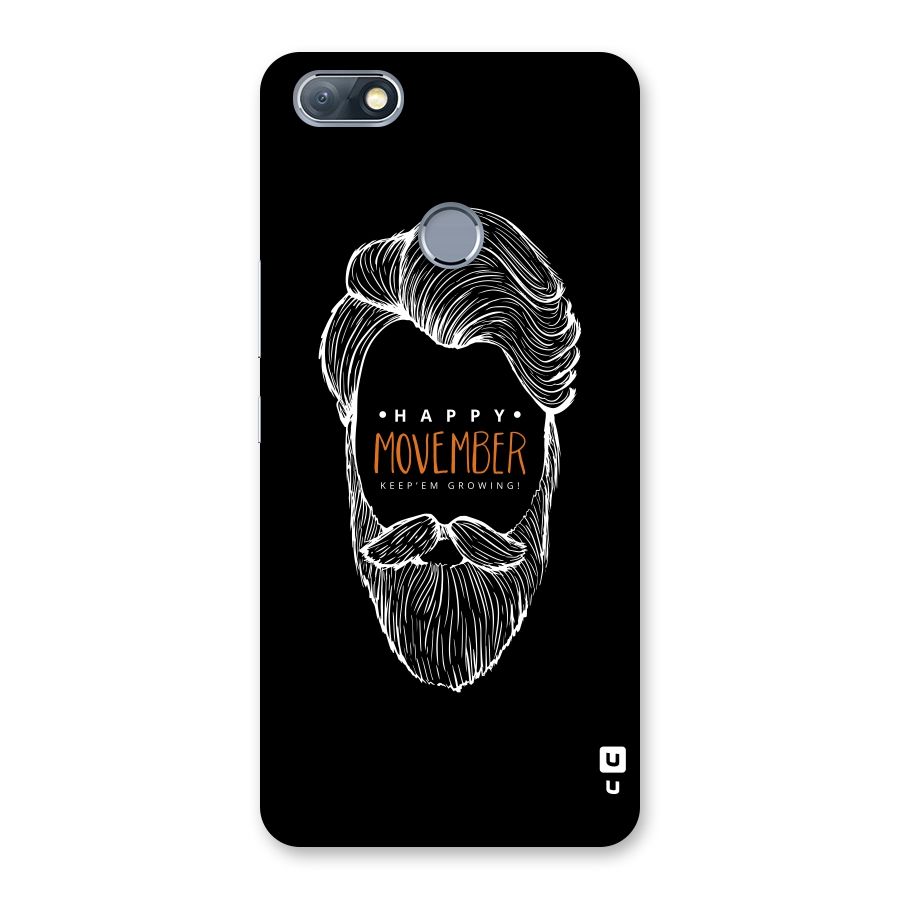 Happy Movember Black Back Case for Infinix Note 5