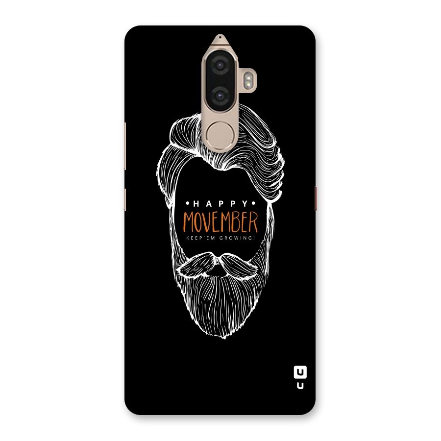 Happy Movember Black Back Case for Lenovo K8 Note