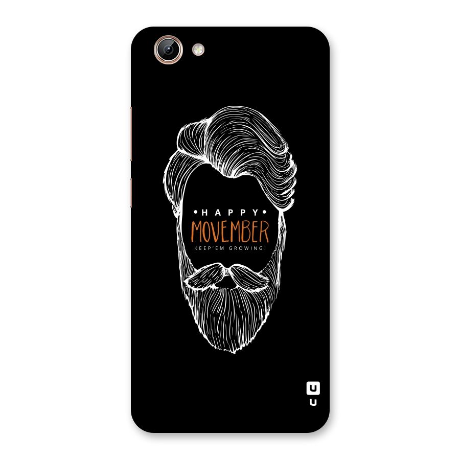 Happy Movember Black Back Case for Vivo Y71i