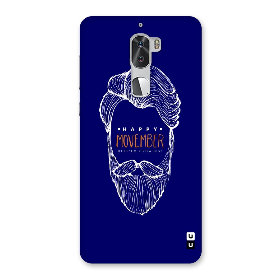 Happy Movember Blue Back Case for Coolpad Cool 1