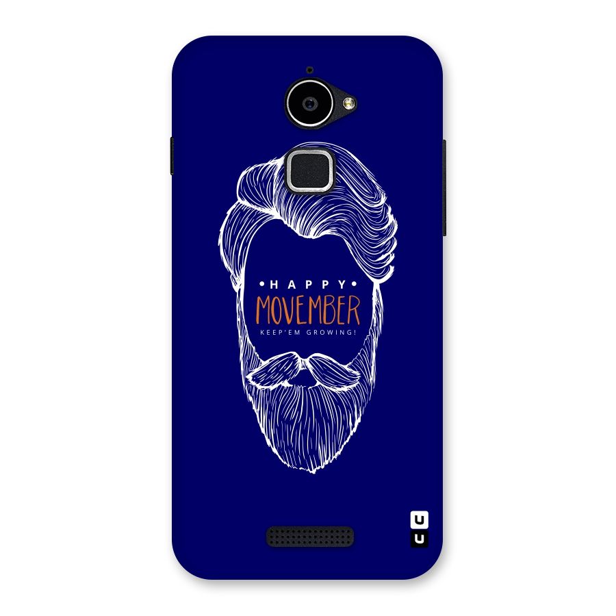 Happy Movember Blue Back Case for Coolpad Note 3 Lite