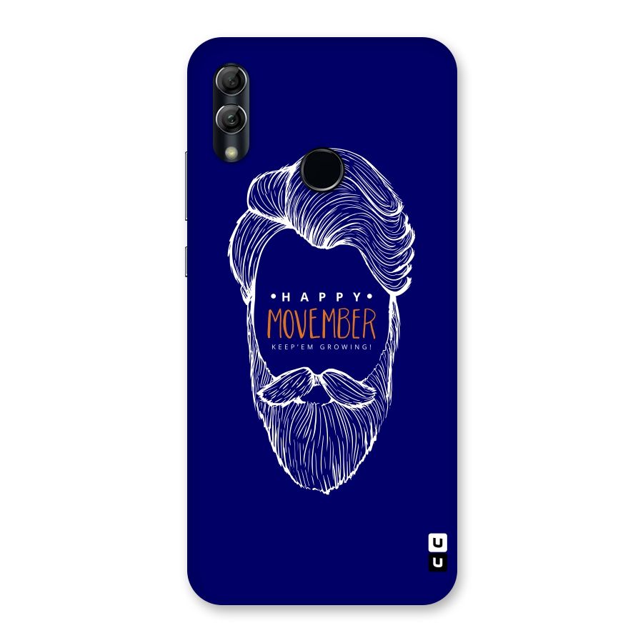 Happy Movember Blue Back Case for Honor 10 Lite