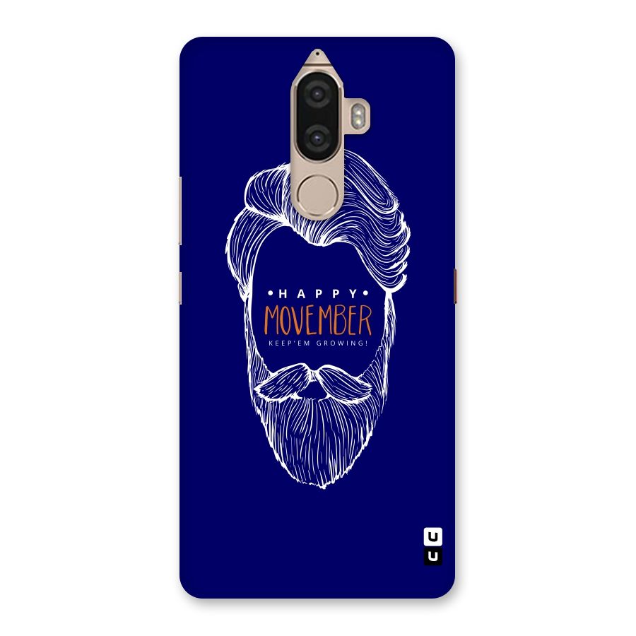 Happy Movember Blue Back Case for Lenovo K8 Note