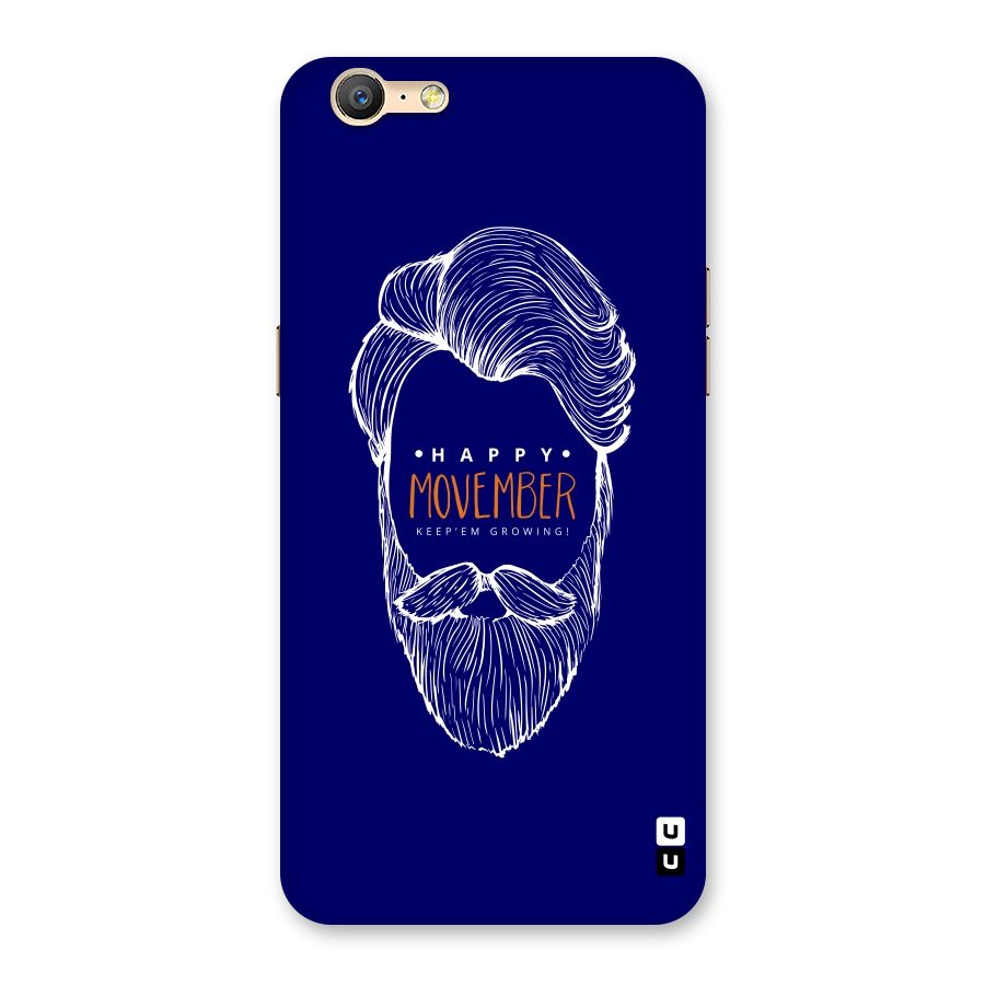 Happy Movember Blue Back Case for Oppo A39