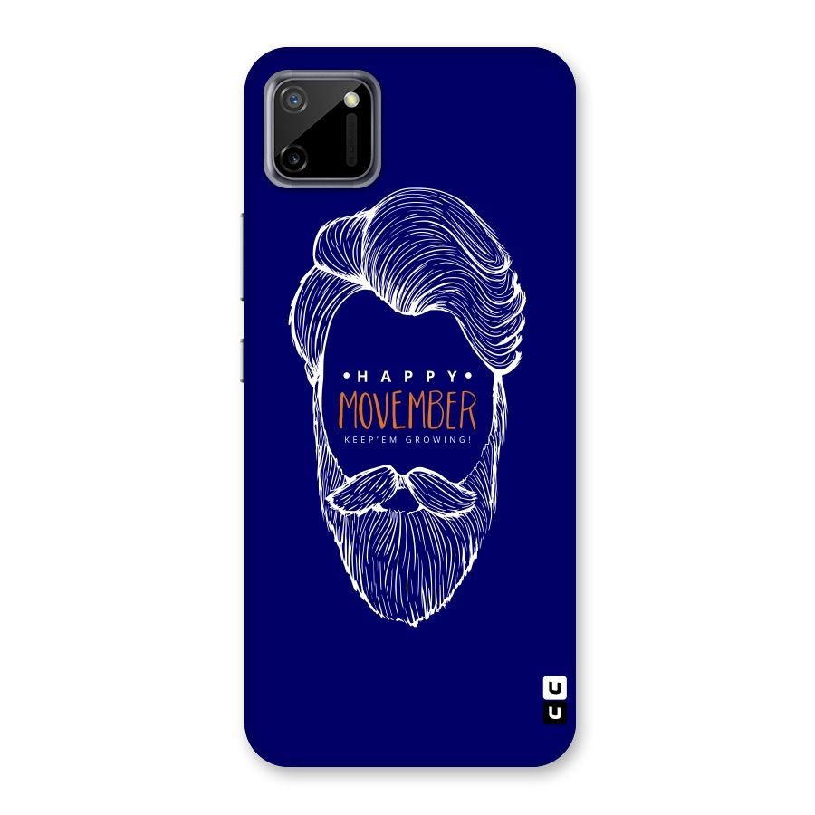 Happy Movember Blue Back Case for Realme C11