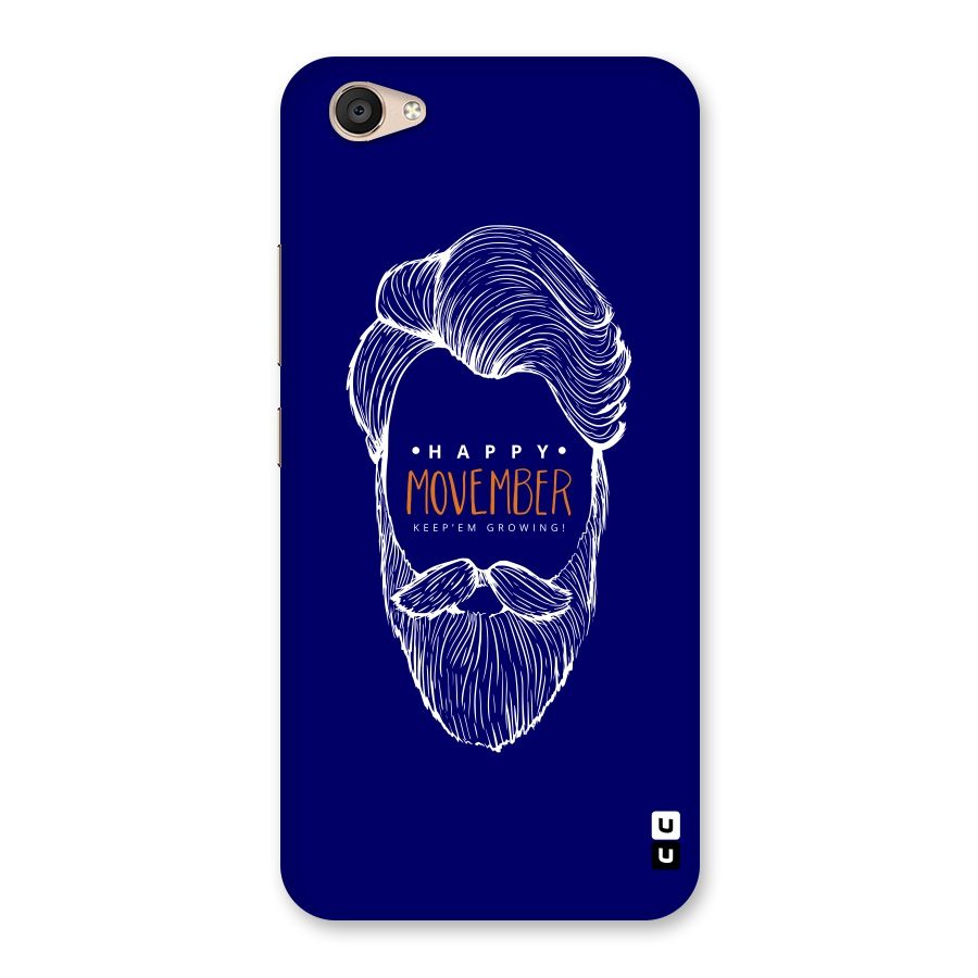 Happy Movember Blue Back Case for Vivo V5 Plus