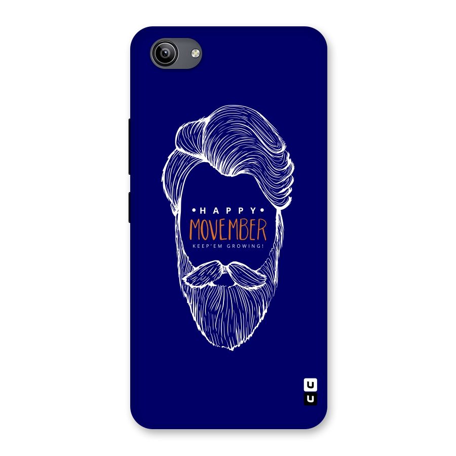 Happy Movember Blue Back Case for Vivo Y81i
