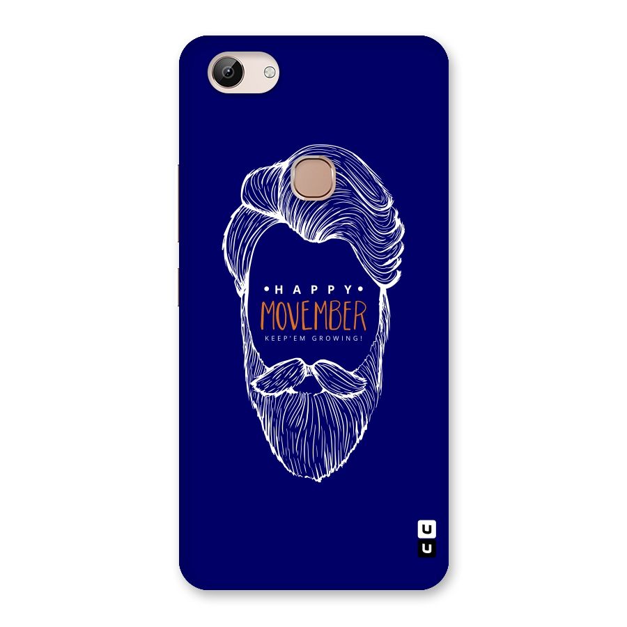Happy Movember Blue Back Case for Vivo Y83