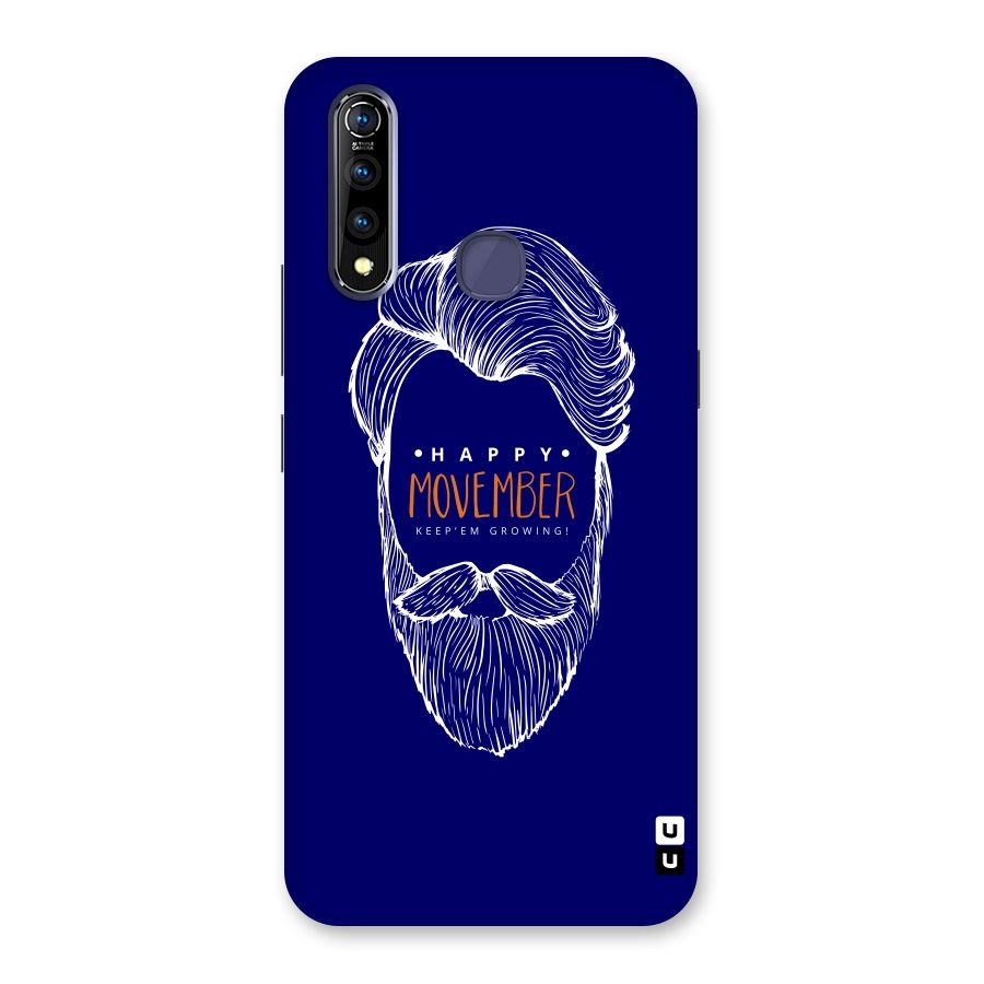 Happy Movember Blue Back Case for Vivo Z1 Pro