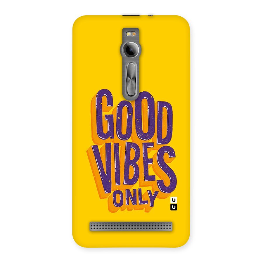 Happy Vibes Only Back Case for Asus Zenfone 2
