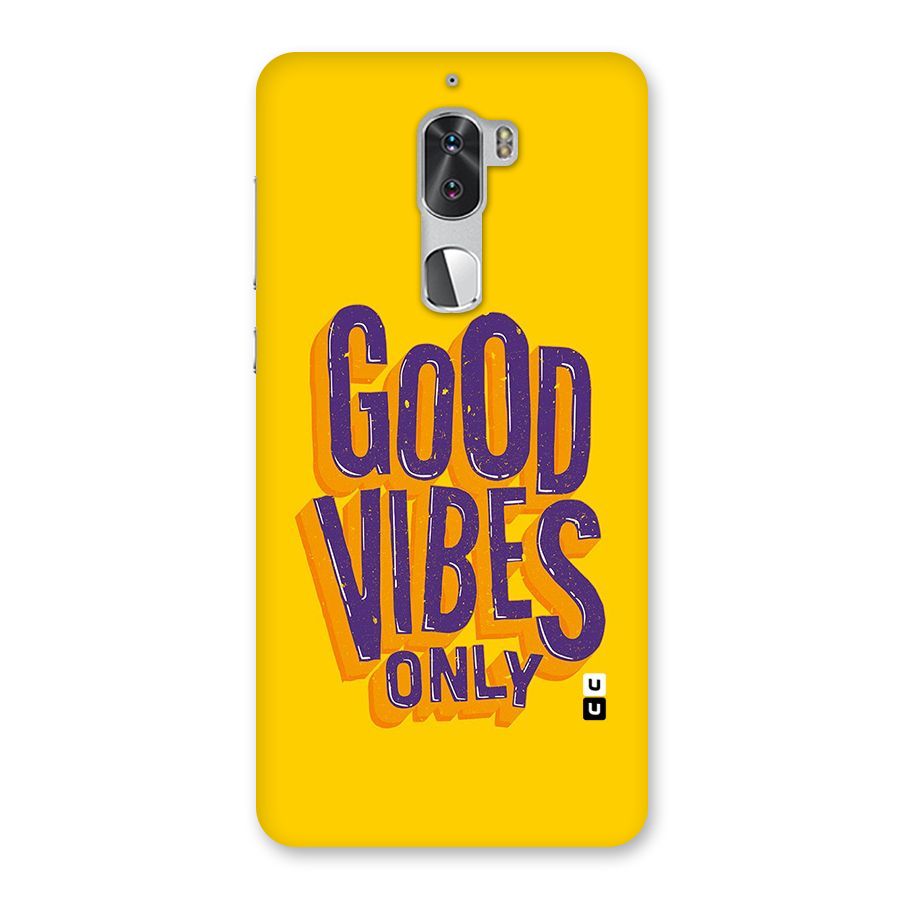 Happy Vibes Only Back Case for Coolpad Cool 1