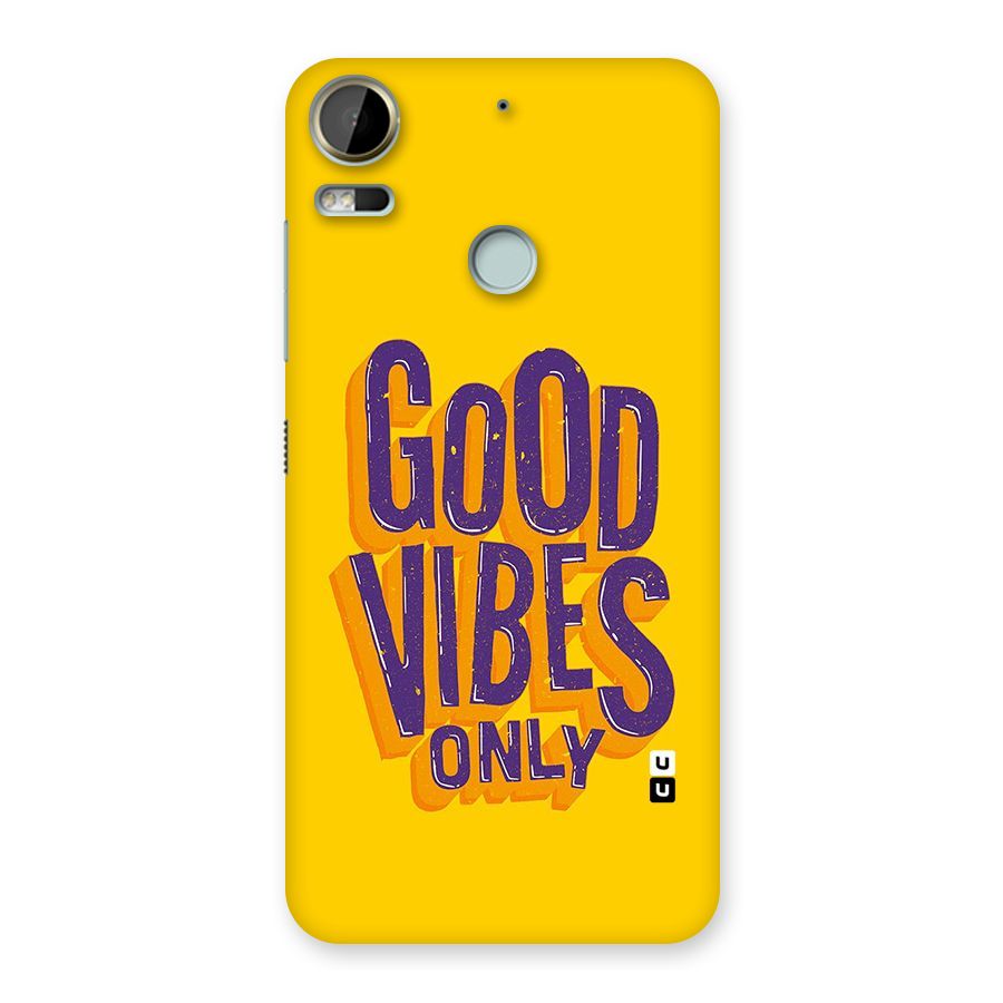 Happy Vibes Only Back Case for Desire 10 Pro