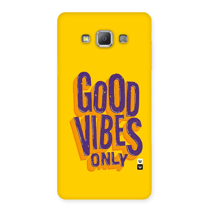 Happy Vibes Only Back Case for Galaxy A7