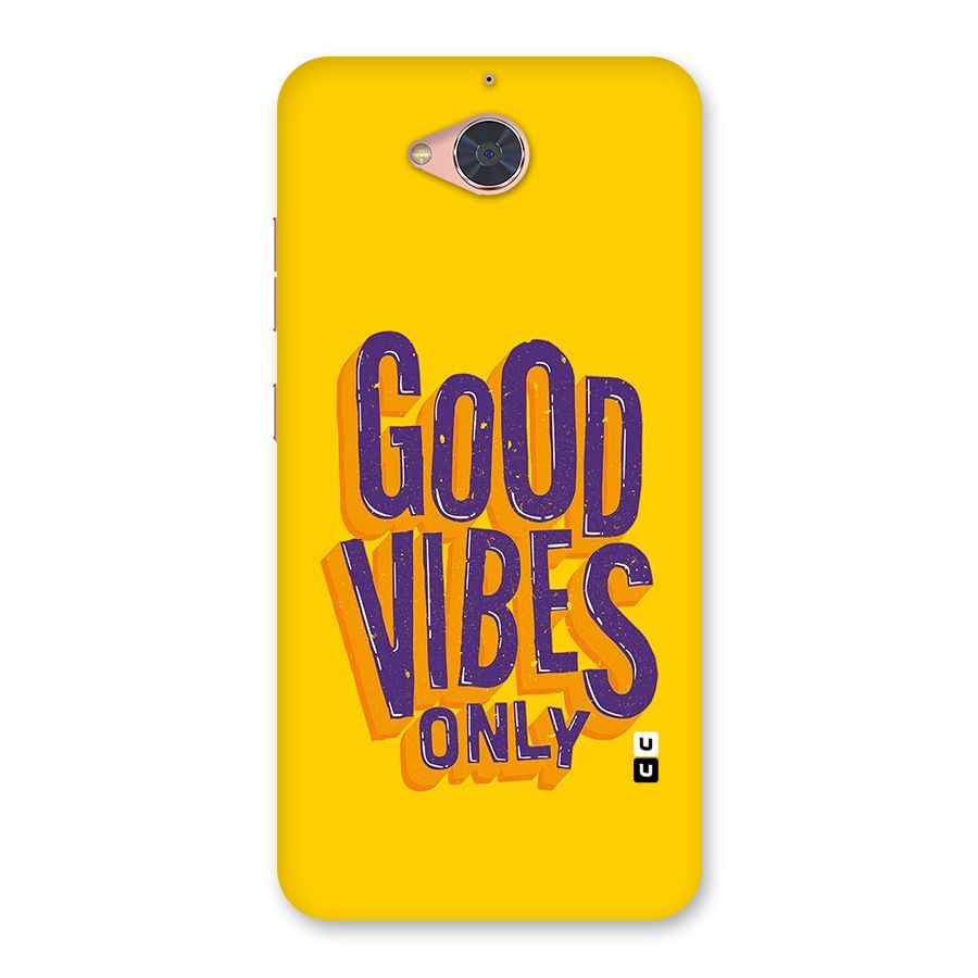 Happy Vibes Only Back Case for Gionee S6 Pro