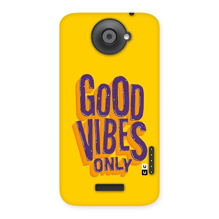 Happy Vibes Only Back Case for HTC One X