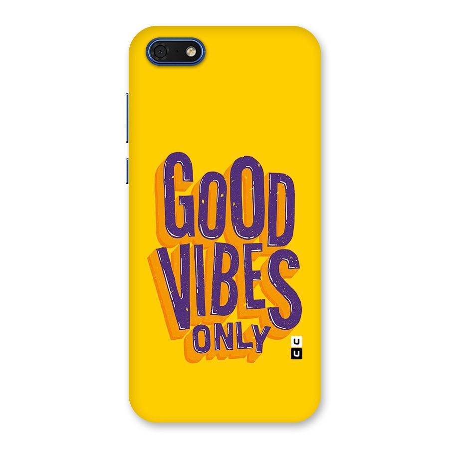 Happy Vibes Only Back Case for Honor 7s