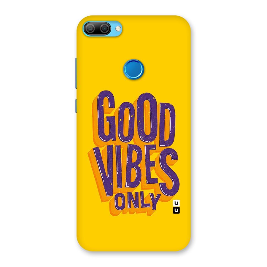 Happy Vibes Only Back Case for Honor 9N