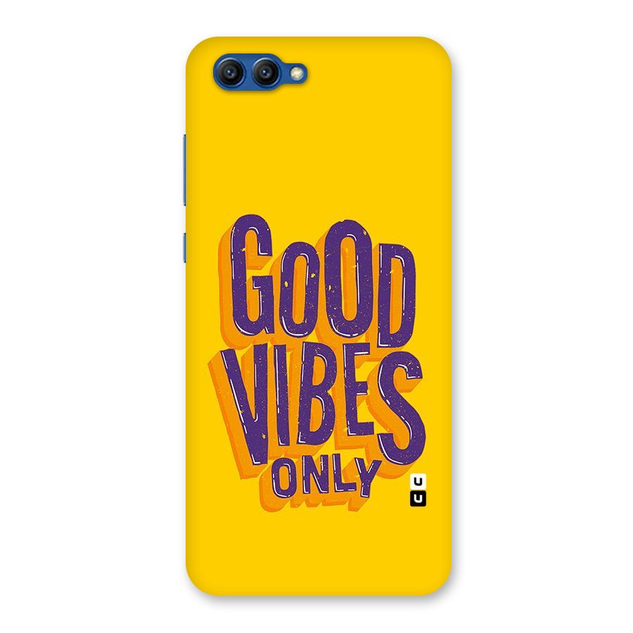 Happy Vibes Only Back Case for Honor View 10