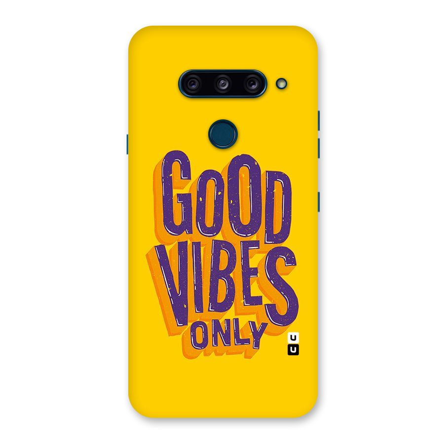 Happy Vibes Only Back Case for LG  V40 ThinQ
