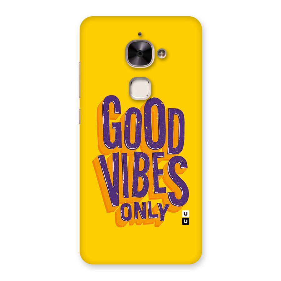 Happy Vibes Only Back Case for Le 2