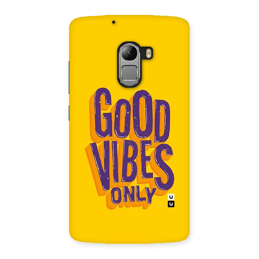 Happy Vibes Only Back Case for Lenovo K4 Note