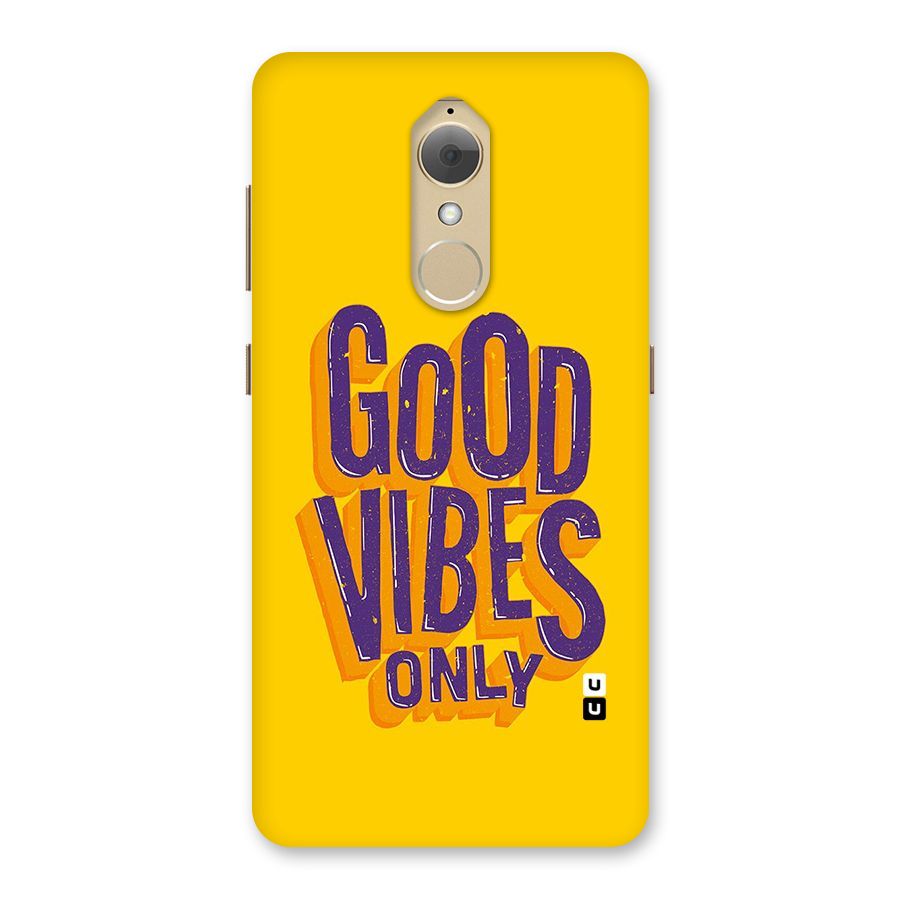 Happy Vibes Only Back Case for Lenovo K8