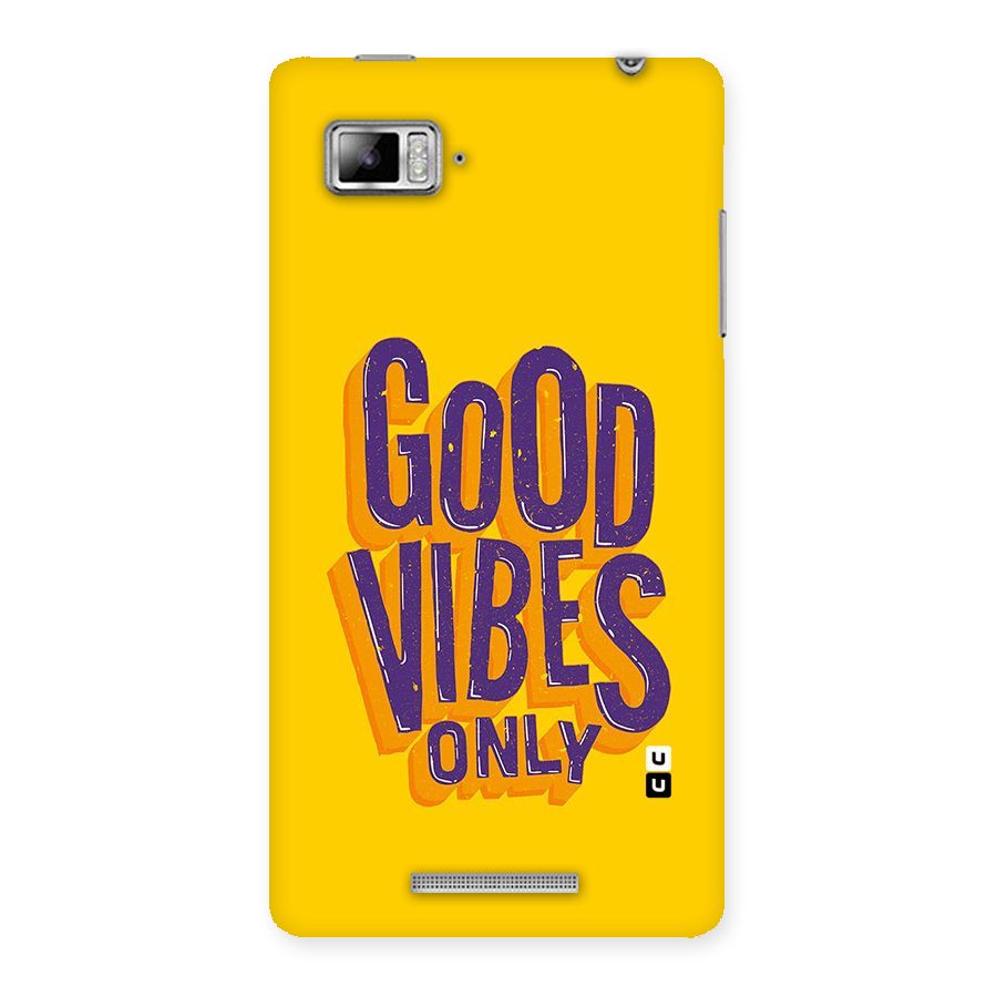 Happy Vibes Only Back Case for Lenovo Vibe Z K910