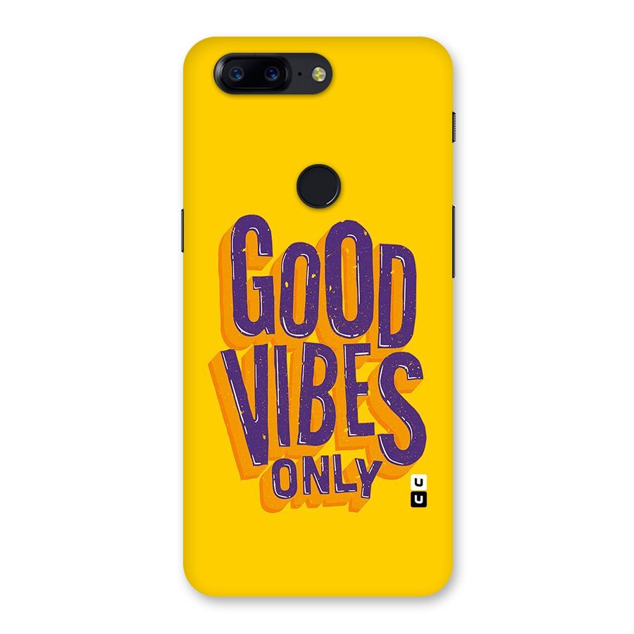Happy Vibes Only Back Case for OnePlus 5T