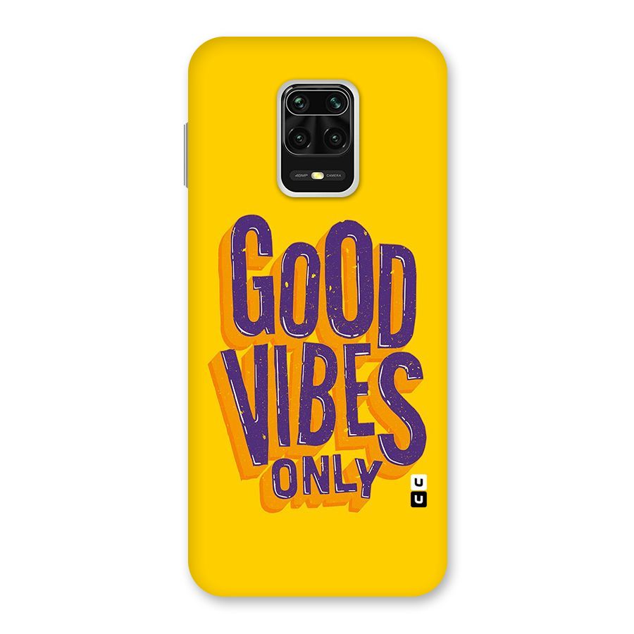 Happy Vibes Only Back Case for Poco M2 Pro