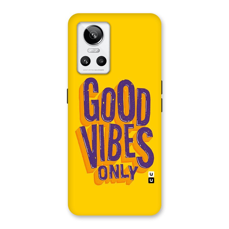 Happy Vibes Only Back Case for Realme GT Neo 3