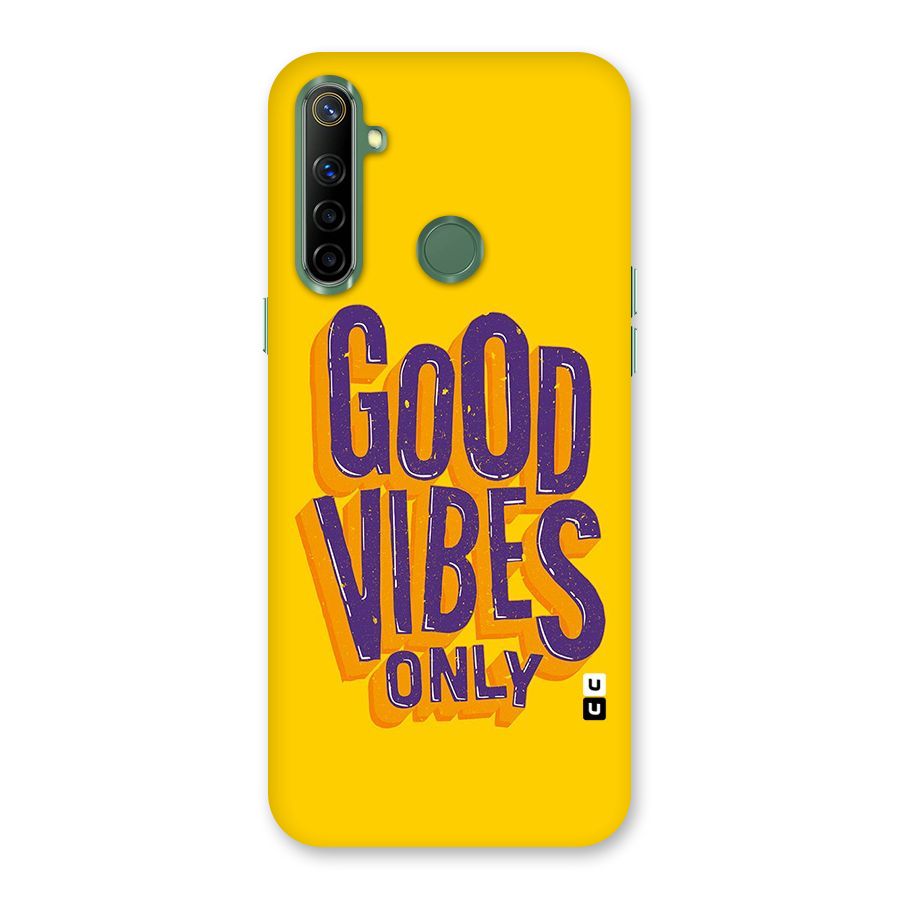 Happy Vibes Only Back Case for Realme Narzo 10