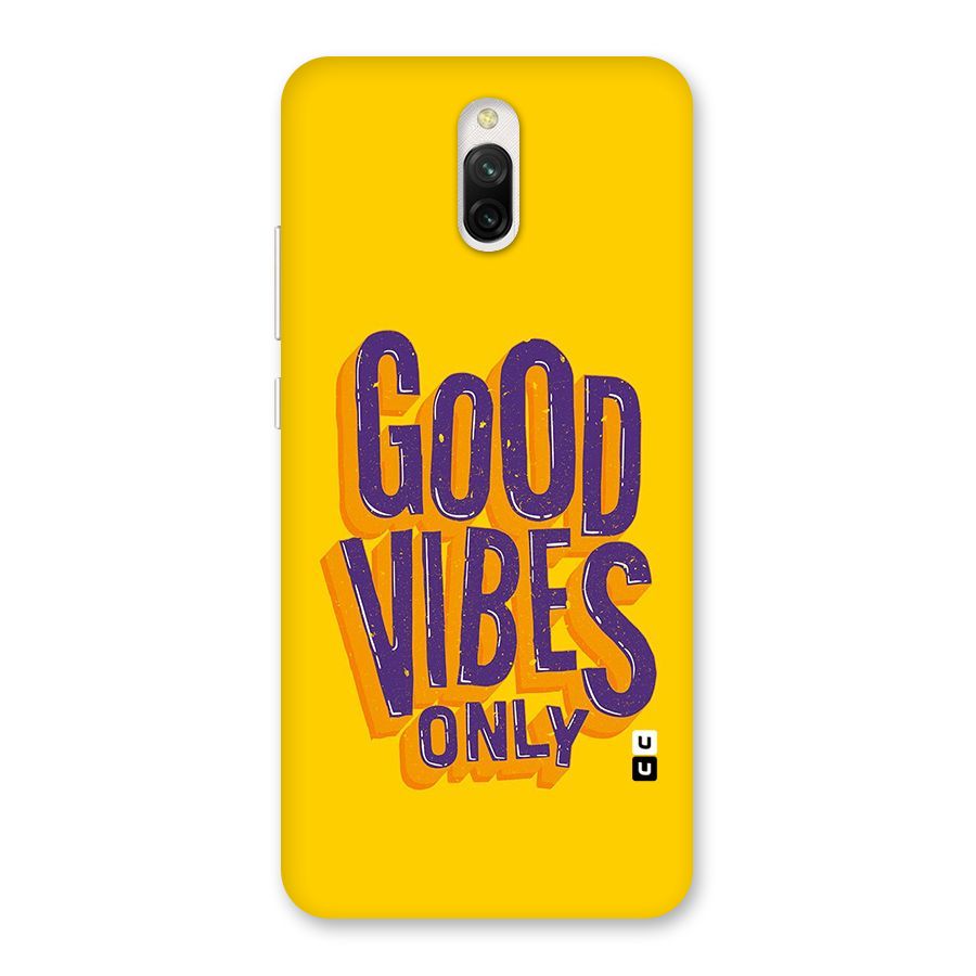 Happy Vibes Only Back Case for Redmi 8A Dual
