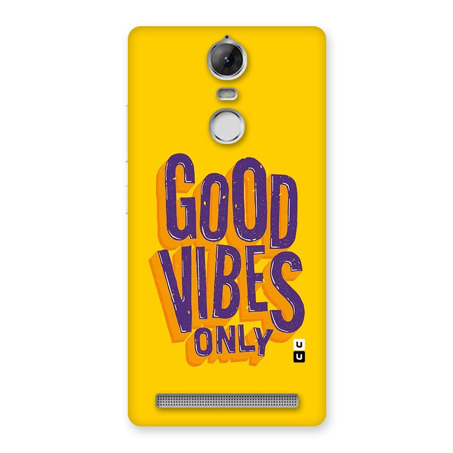 Happy Vibes Only Back Case for Vibe K5 Note