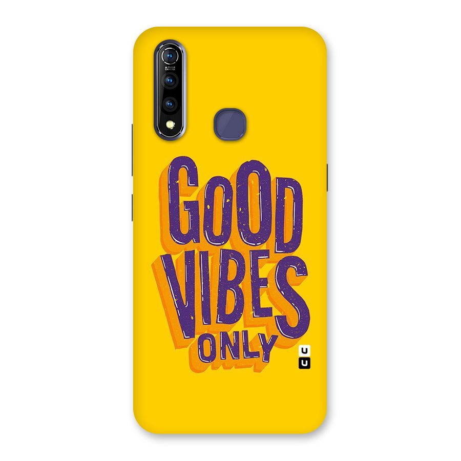 Happy Vibes Only Back Case for Vivo Z1 Pro