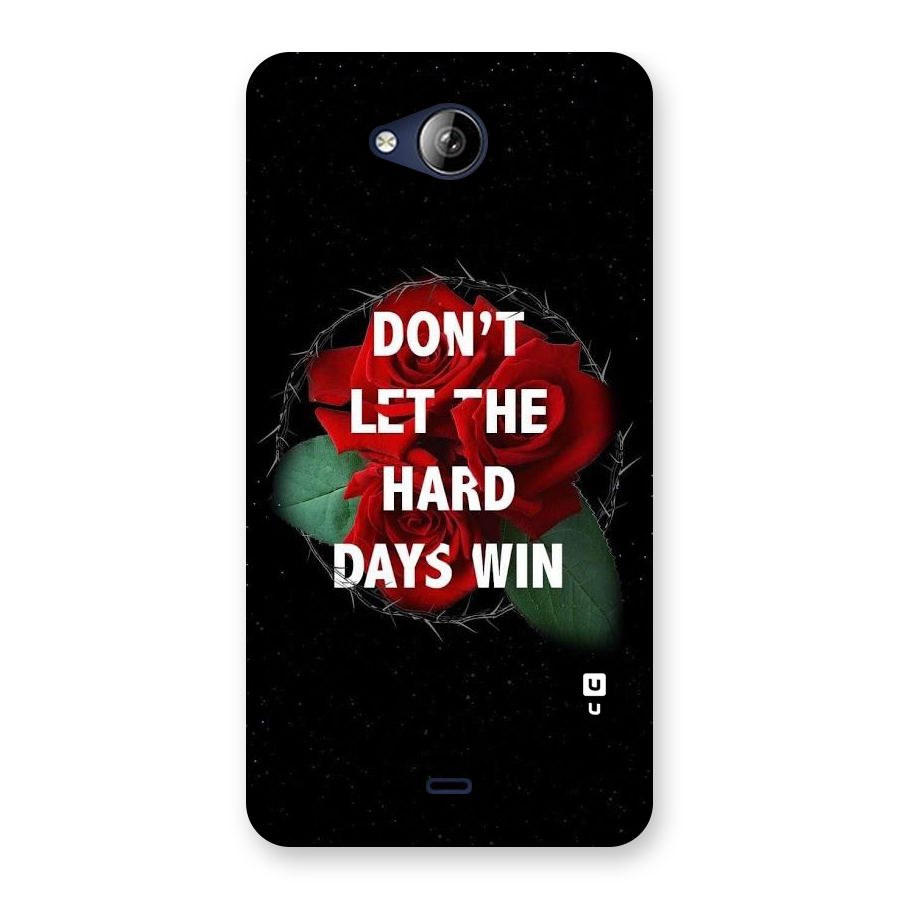Hard Days No Win Back Case for Canvas Play Q355