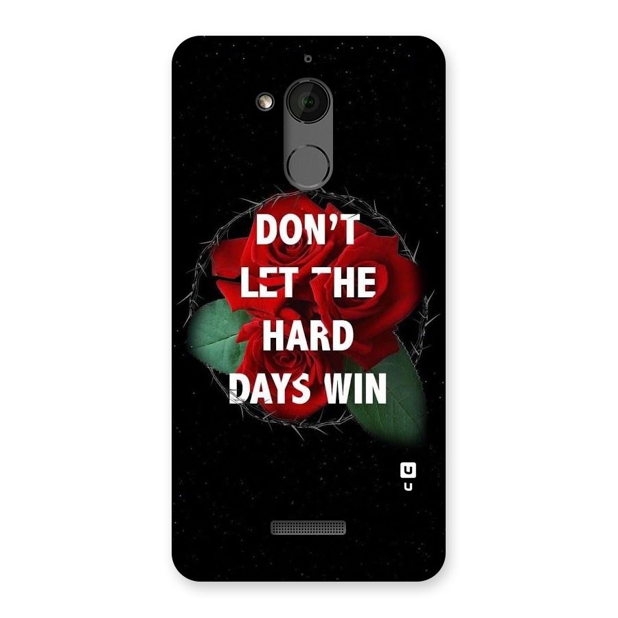 Hard Days No Win Back Case for Coolpad Note 5