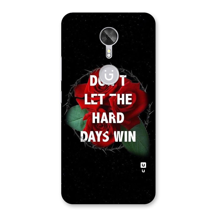 Hard Days No Win Back Case for Gionee A1