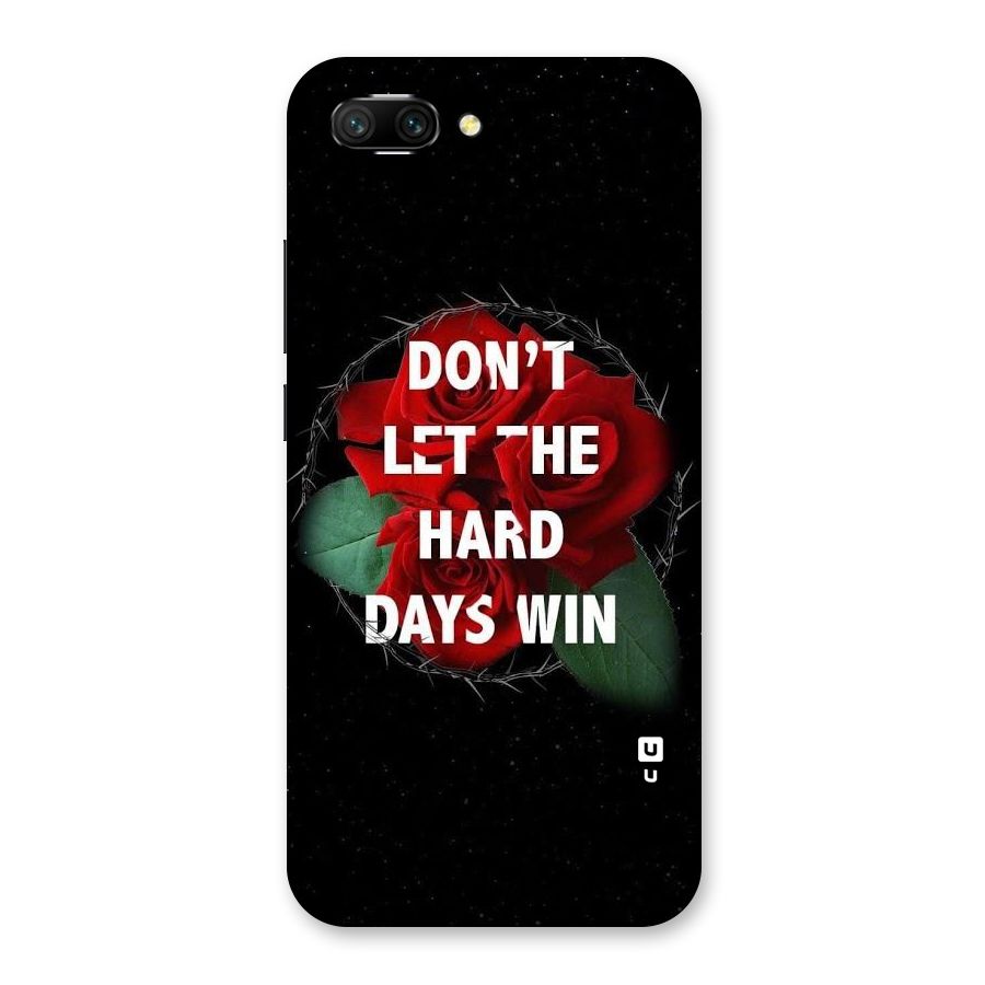 Hard Days No Win Back Case for Honor 10