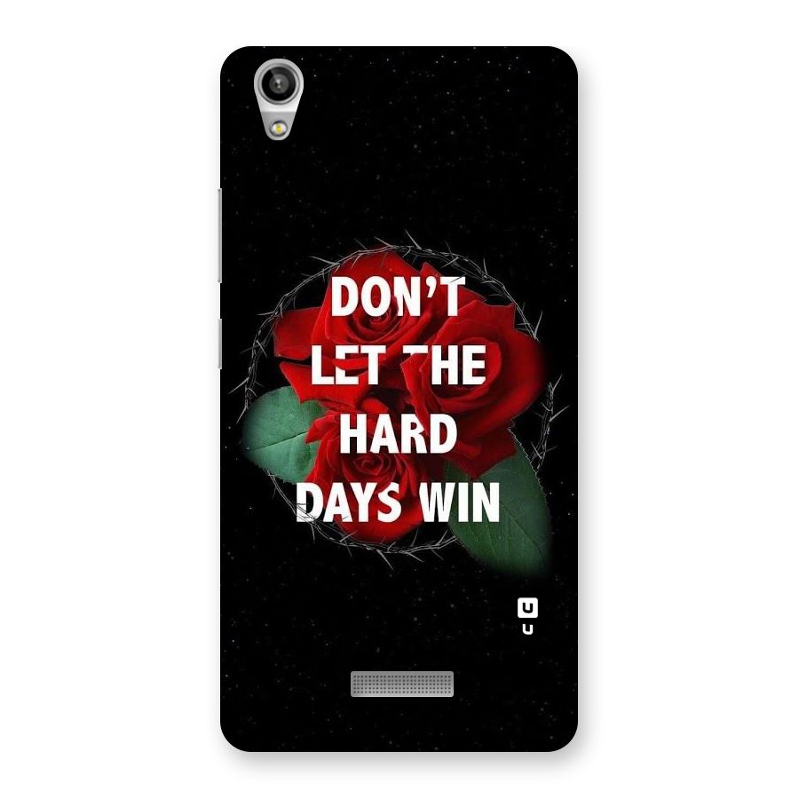 Hard Days No Win Back Case for Lava-Pixel-V1