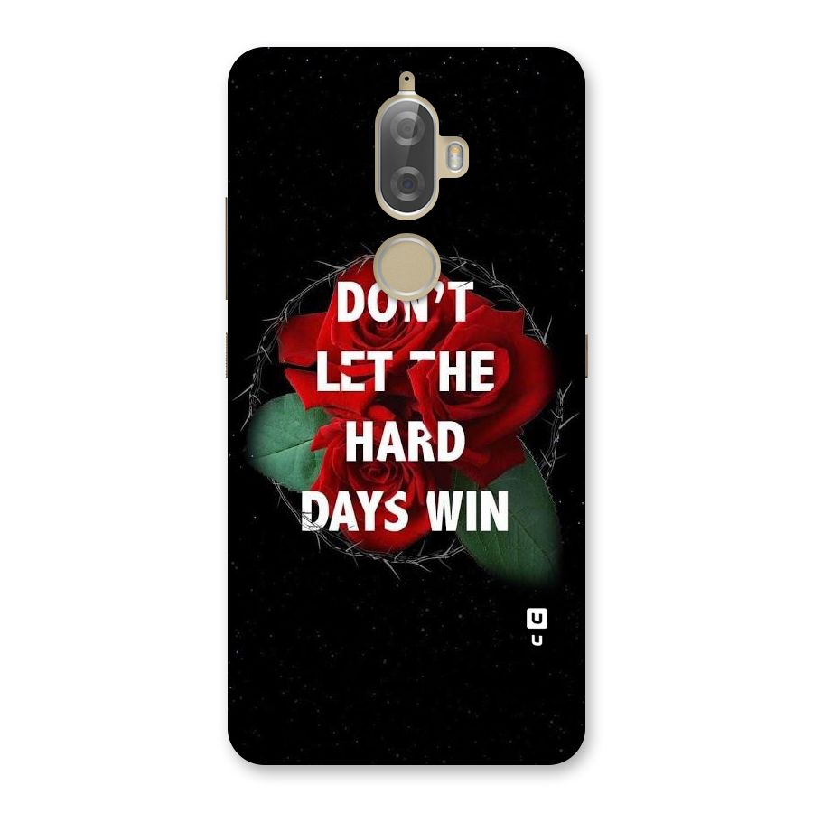 Hard Days No Win Back Case for Lenovo K8 Plus