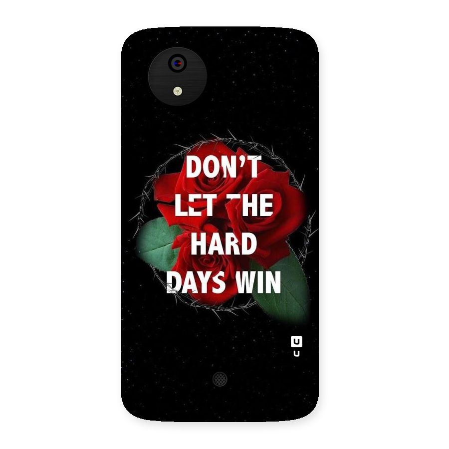 Hard Days No Win Back Case for Micromax Canvas A1